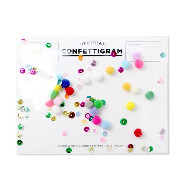 Pom Pom Confettigram - The Glass Hall - Inklings Paperie
