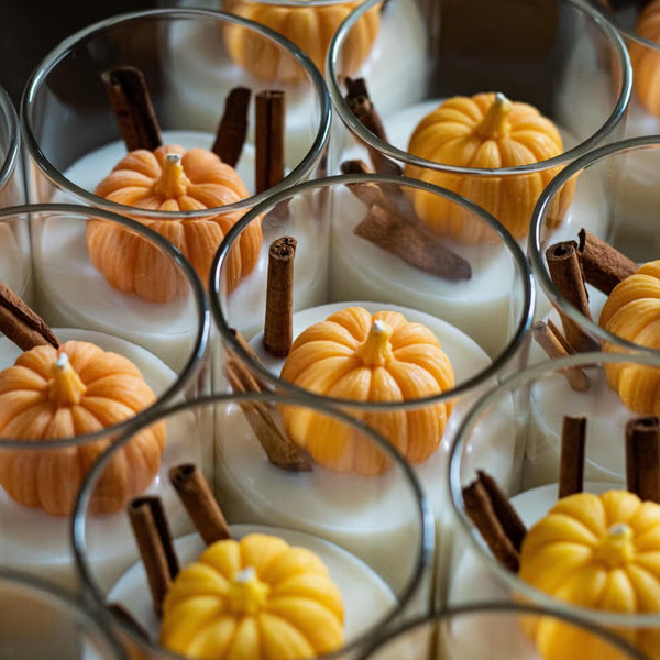 Pumpkin Latte Soy Candle - The Glass Hall - ZoetStudio