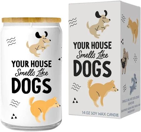 Your House Smells Like Dogs Candle - The Glass Hall - Fun Club