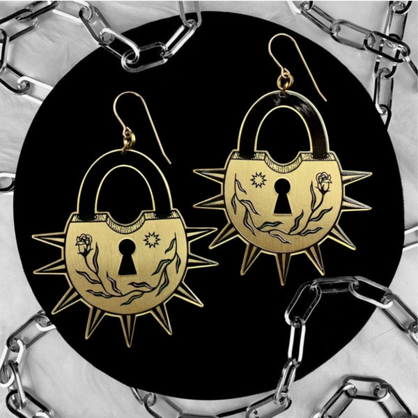 Armatura Earrings - The Glass Hall - While Oden Sleeps