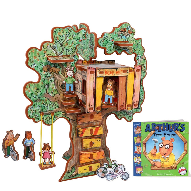 Arthur's Tree House Book & Playset - The Glass Hall - Storytime Toys