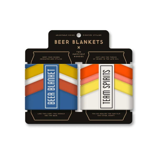 Beer Blanket Puffyvest Koozie Set (Choose Your Style!) - The Glass Hall - Brass Monkey