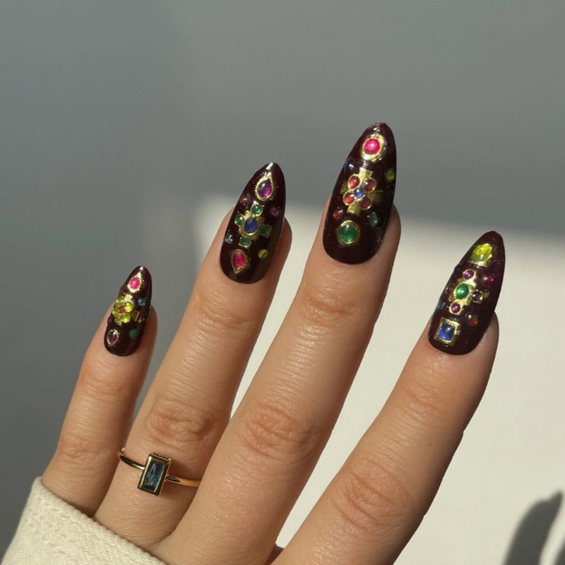 Bejeweled Nail Art Stickers - The Glass Hall - Deco Beauty