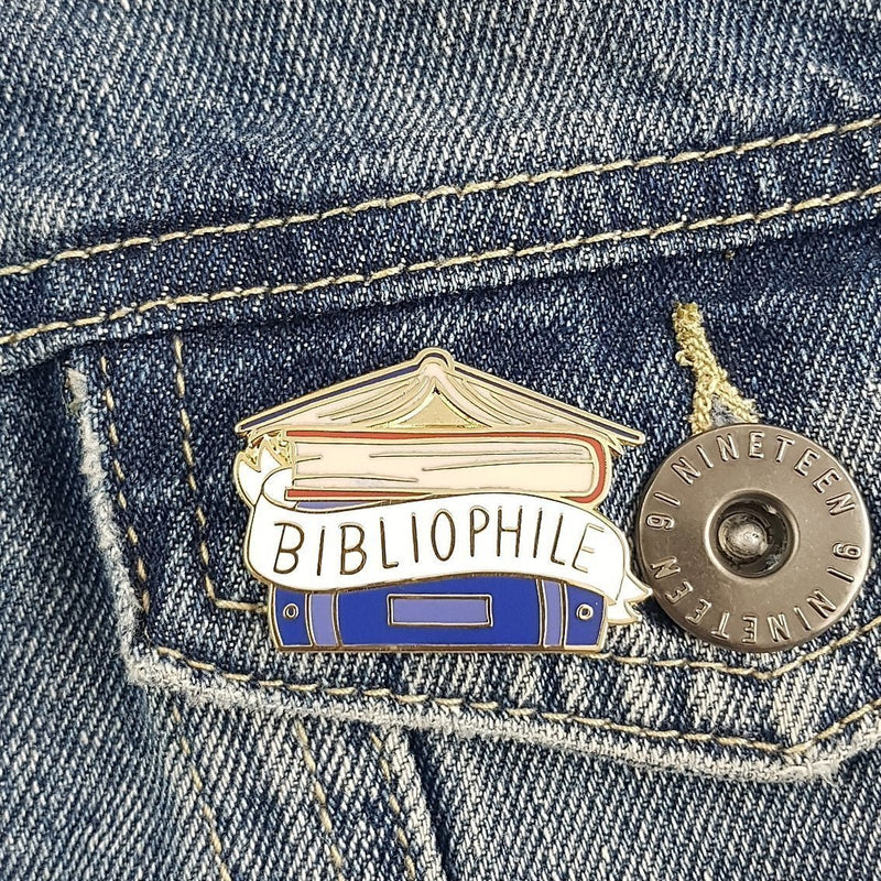Bibliophile Pin - The Glass Hall - Jubly-Umph