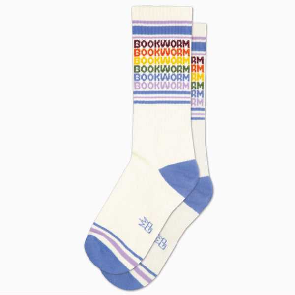 Bookworm Crew Socks - The Glass Hall - Gumball Poodle