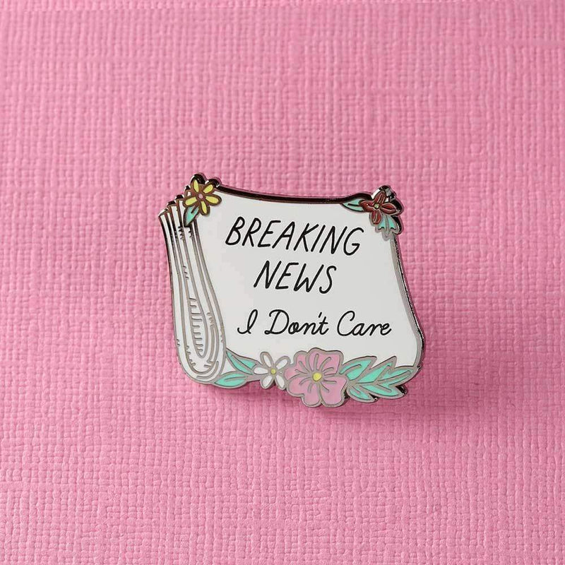 Breaking News Pin - The Glass Hall - Punky Pins