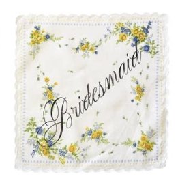 Bridesmaid Handkerchief - The Glass Hall - Boldfaced Goods