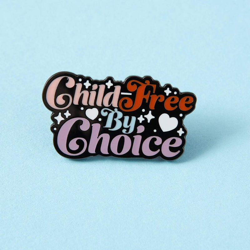 Child Free Pin - The Glass Hall - Punky Pins