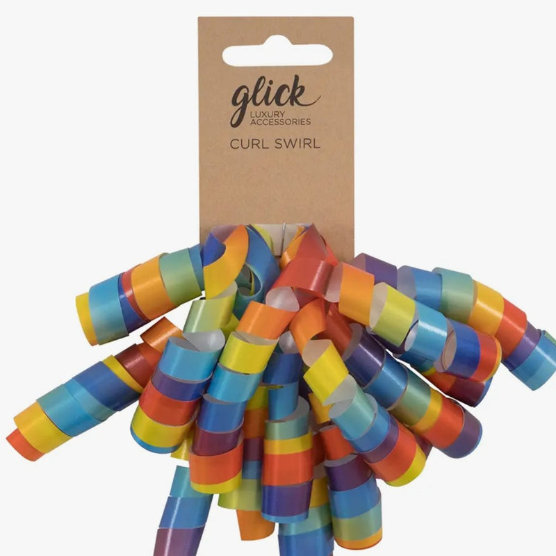 Curl Swirl Ribbons (Choose Your Color!) - The Glass Hall - Glick