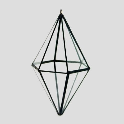 Diamond Hanger - The Glass Hall - LeadHead Glass
