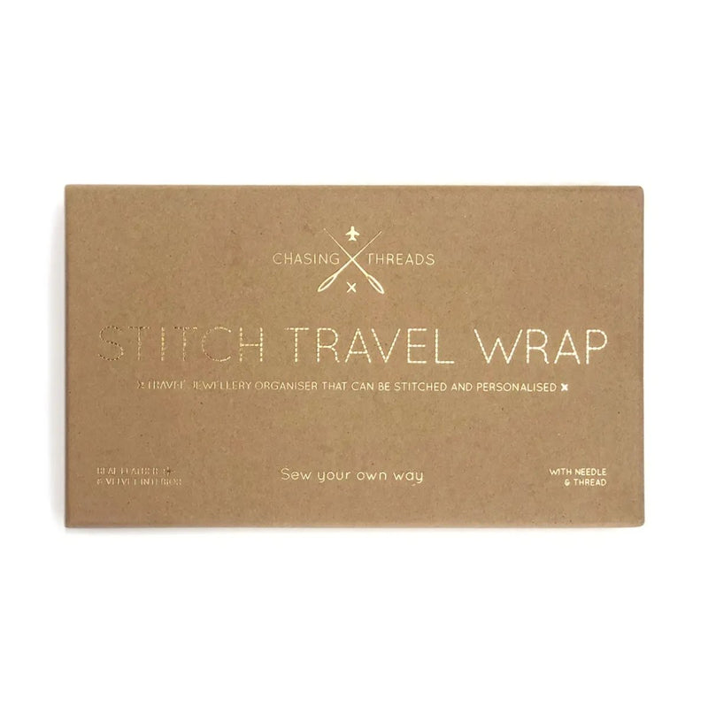 DIY Travel Jewelry Wrap Kit - The Glass Hall - Chasing Threads