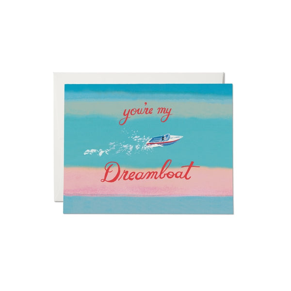 Dreamboat Card - The Glass Hall - Red Cap Cards