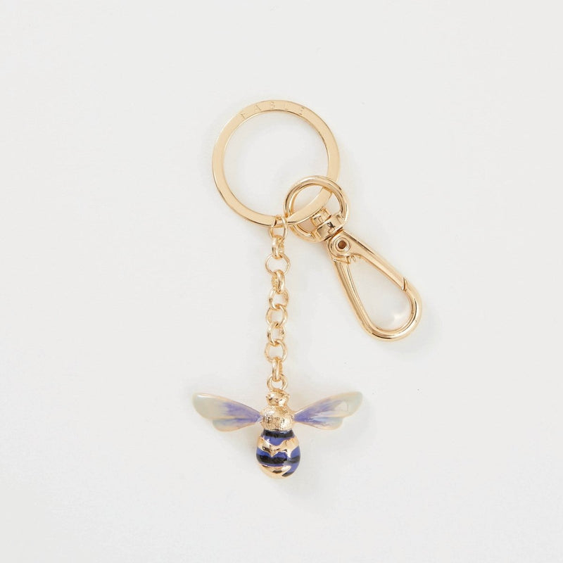 Enamel Bee Key Ring - The Glass Hall - Fable England