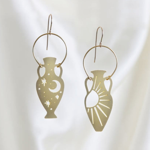 Eventide Earrings - The Glass Hall - While Oden Sleeps