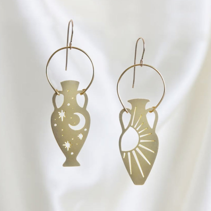 Eventide Earrings - The Glass Hall - While Oden Sleeps