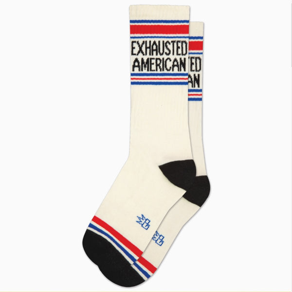 Exhausted American Crew Socks - The Glass Hall - Gumball Poodle