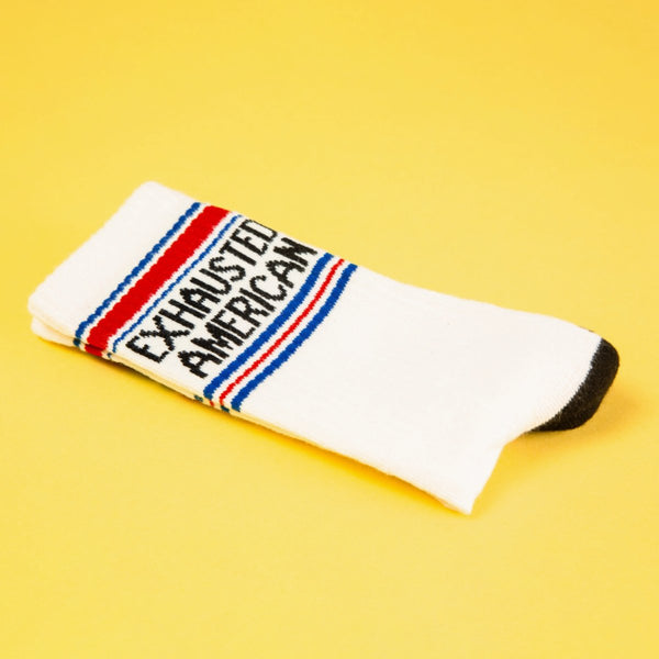 Exhausted American Crew Socks - The Glass Hall - Gumball Poodle