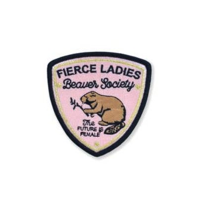 Fierce Ladies Embroidered Patch - The Glass Hall - theglasshall