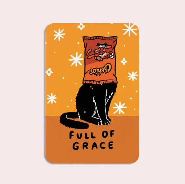 Full of Grace Sticker - The Glass Hall - Stay Home Club