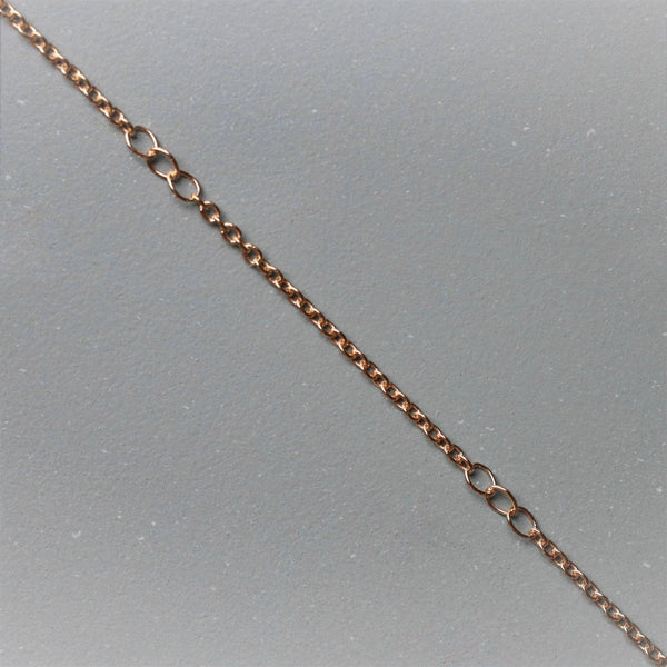 Gold Filled 2.5mm Variation Link Chain (YG Available) - The Glass Hall - The Glass Hall