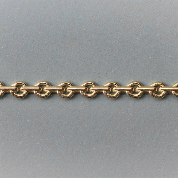 Gold Filled Long & Short Round & Oval Link Chain (YG Tone Available) - The Glass Hall - The Glass Hall
