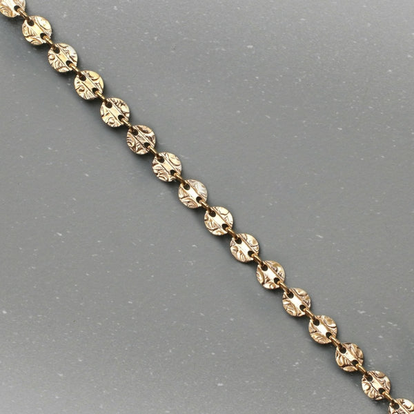 Gold Filled OR Silver Boho Coin Chain (YG, WG Tones Available) - The Glass Hall - The Glass Hall