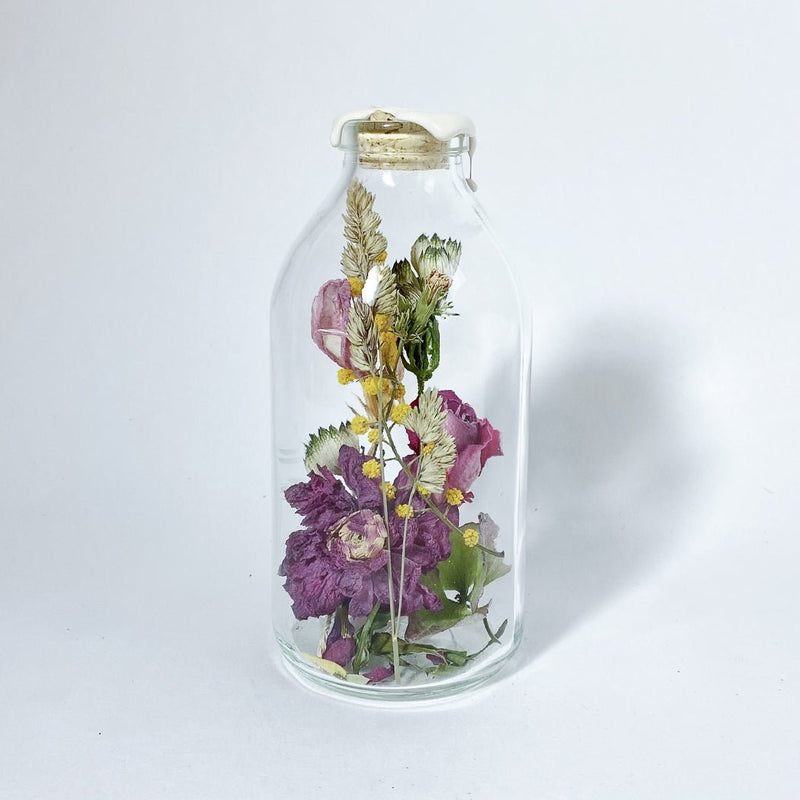 Harapan 200 Ml Dried Flower Vessel - The Glass Hall - Field of Hope