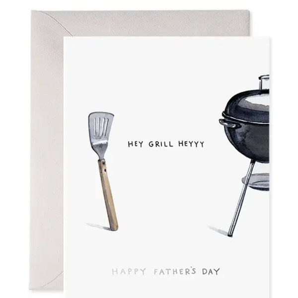 Hey Grill Hey Card - The Glass Hall - E. Frances