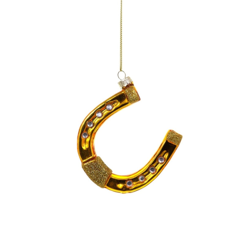 Horseshoe Ornament - The Glass Hall - Cody Foster & Co.