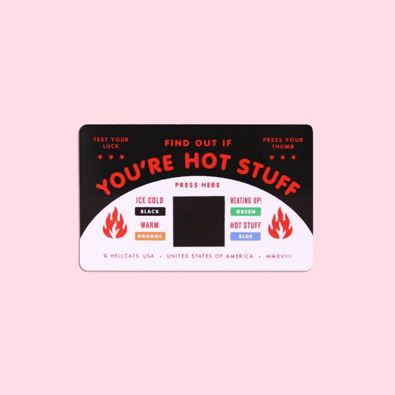 Hot Stuff Mood Card - The Glass Hall - Hellcats USA