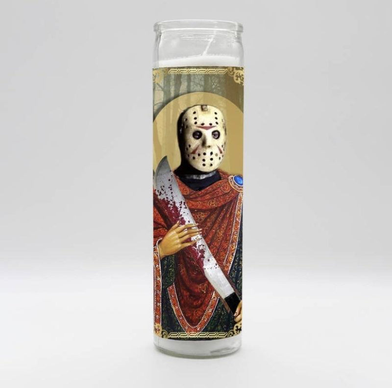 Jason Voorhees Candle - The Glass Hall - BOBBYK boutique