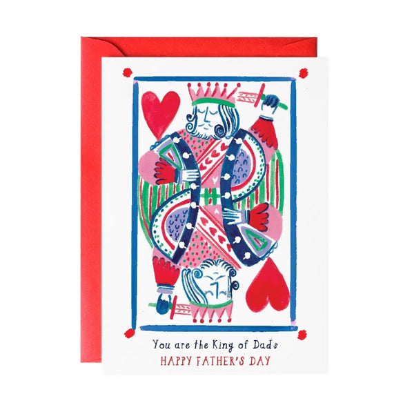 King Father's Day Card - The Glass Hall - Mr. Boddington's Studio