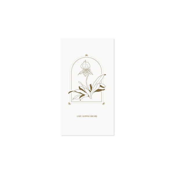 Lady Slipper Pop Up Card - The Glass Hall - UWP Luxe