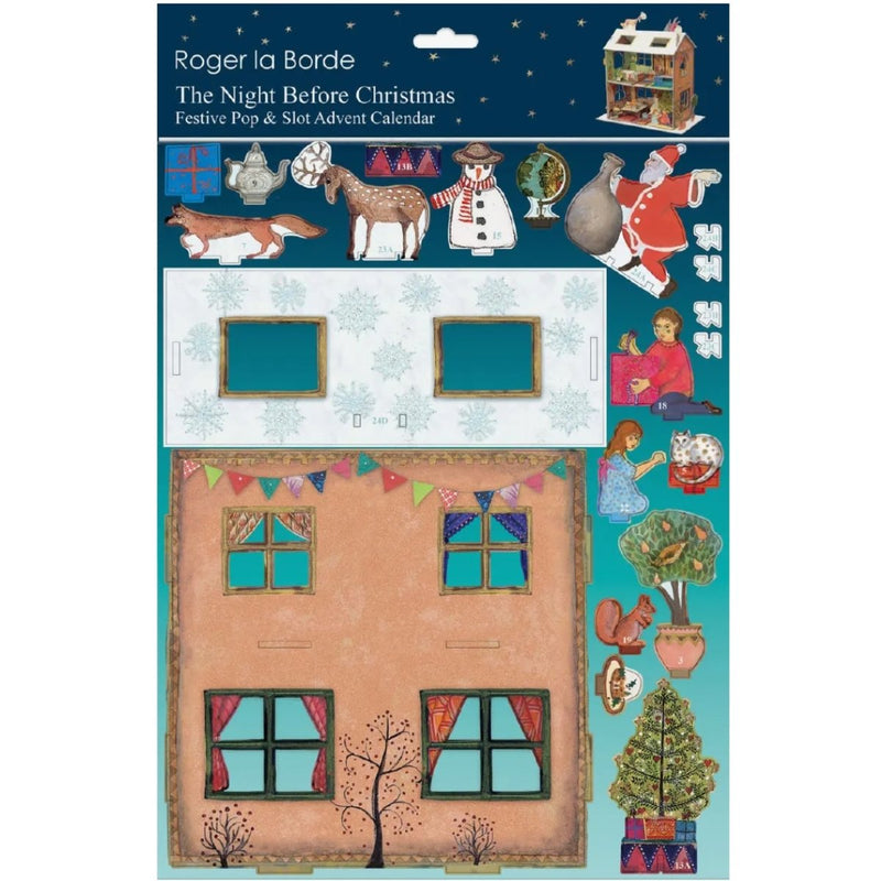Large Holiday Pop & Slot Advent - The Glass Hall - Roger La Borde