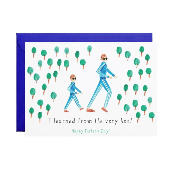 Like Father, Like Son Card - The Glass Hall - Mr. Boddington's Studio