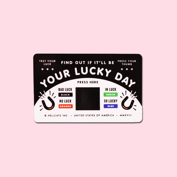 Lucky Mood Card - The Glass Hall - Hellcats USA