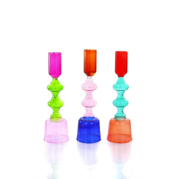 Mid Candle Holders (Choose Your Shade) - The Glass Hall - Cody Foster & Co.