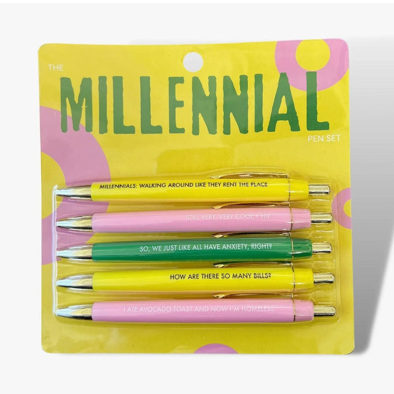 Millennial Pen Set - The Glass Hall - Fun Club