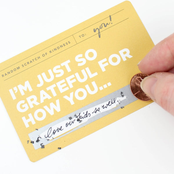 Motivational Scratch Off Card Sets (Create Your Own Messages) - The Glass Hall - Inklings Paperie
