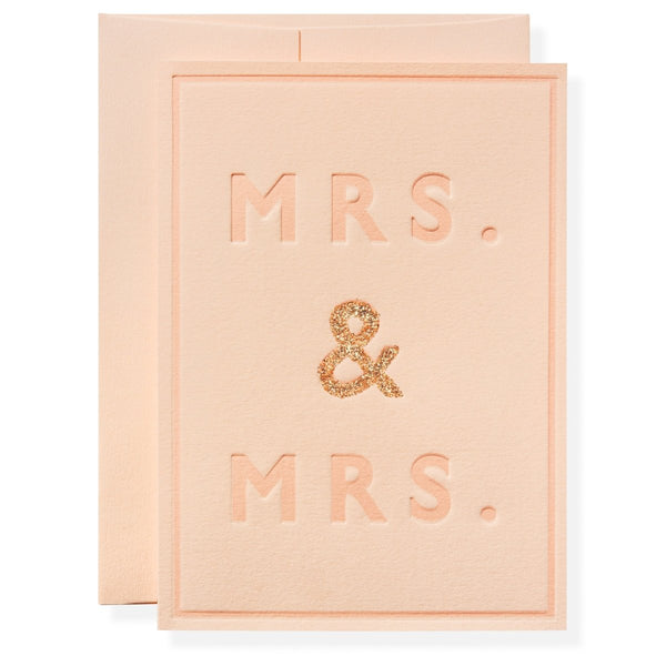 Mrs. & Mrs. Card - The Glass Hall - Karen Adams Designs
