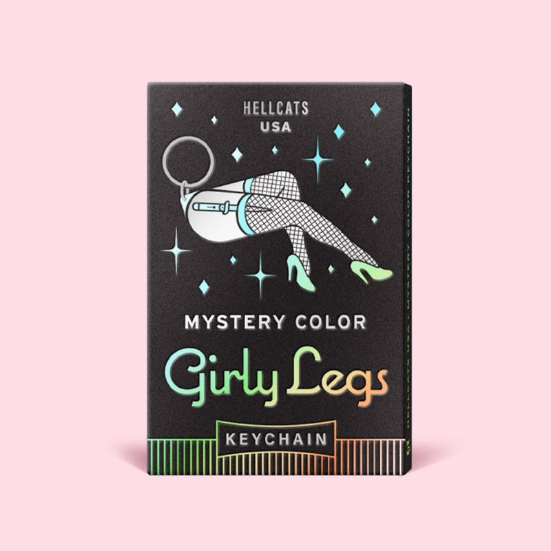 Mystery Girly Legs Keychain - The Glass Hall - Hellcats USA