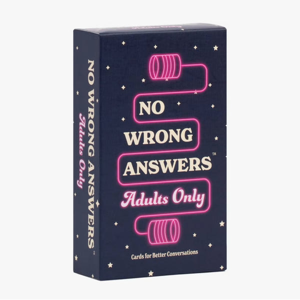 No Wrong Answers - Adults Only - The Glass Hall - No Wrong Answers