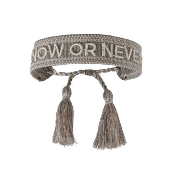 Now or Never Woven Bracelet - The Glass Hall - Josemma