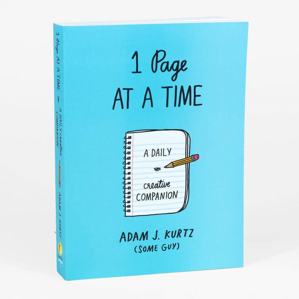 One Page at a Time: A Daily Creative Companion - The Glass Hall - Adam J. Kurtz