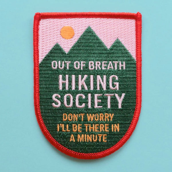 Out of Breath Hiking Society Patch - The Glass Hall - The Outer Sunset