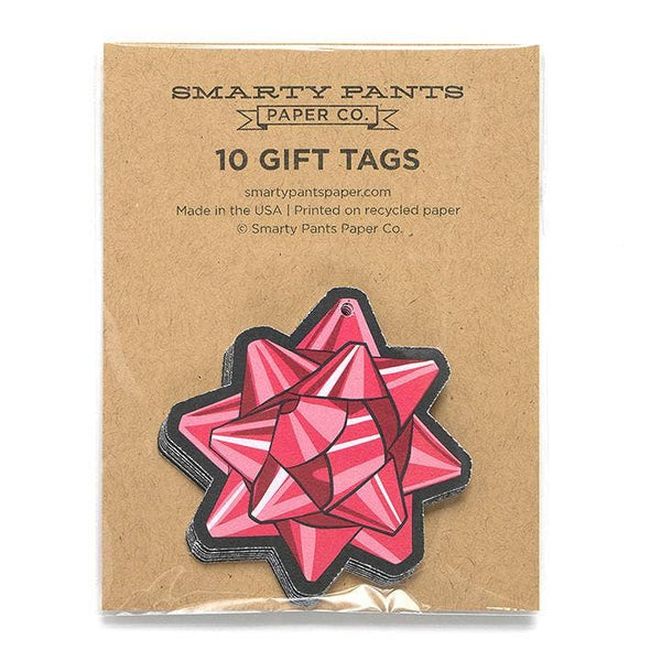 Pack of Bow Gift Tags - The Glass Hall - Smarty Pants Paper