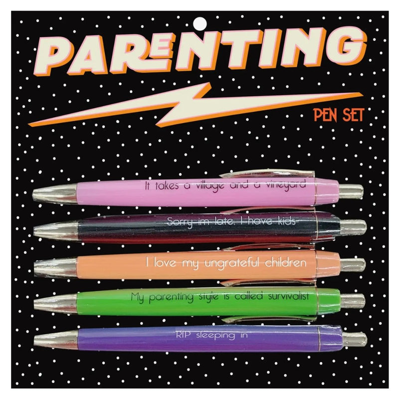 Parenting Pen Set - The Glass Hall - Fun Club