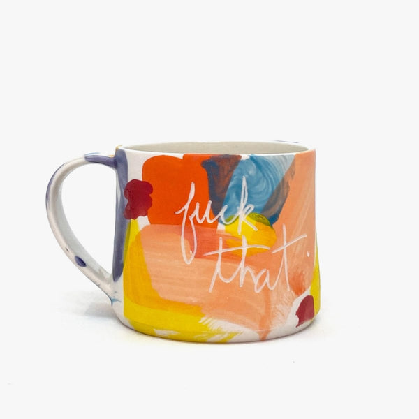 Pep Talk Short Mugs (Choose Your Style) - The Glass Hall - Ceramics & Theory