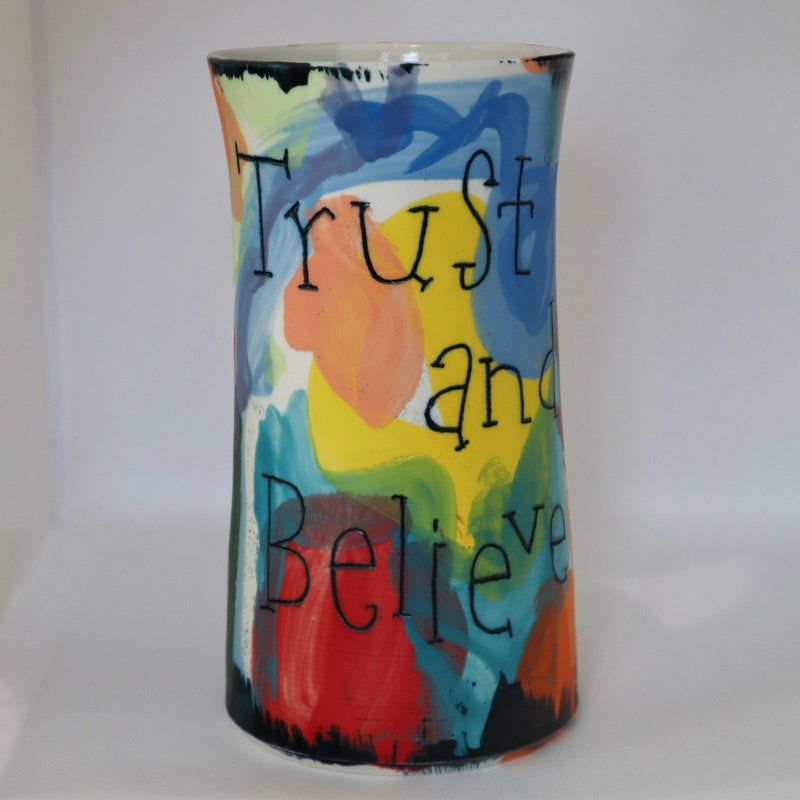 Pep Talk Vases (Choose Your Style) - The Glass Hall - Ceramics & Theory