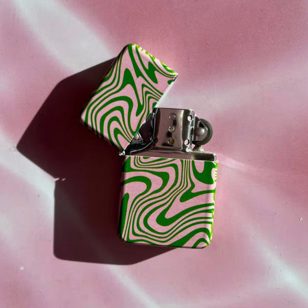 Psychedelic Swirl Lighter (Refillable) - The Glass Hall - A Shop of Things